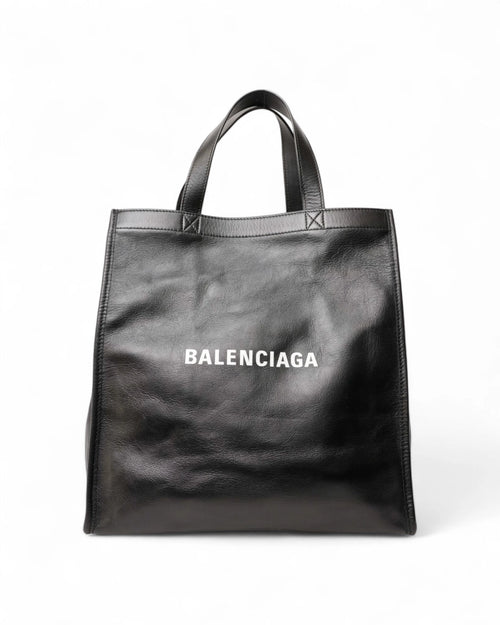 Balenciaga Tote Vertical Small Logo Nera