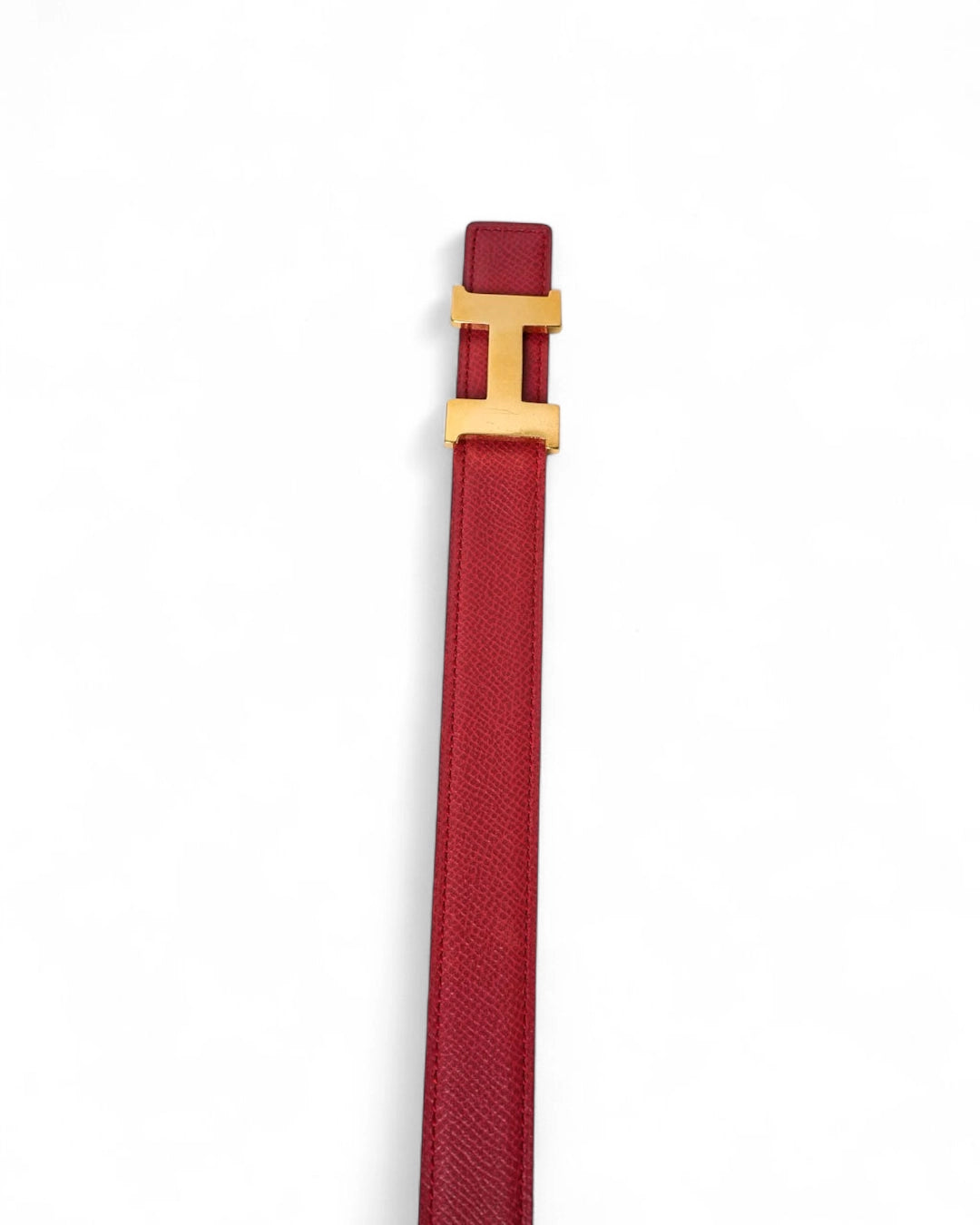 Hermès Cintura Constance 24mm Rouge/ Sienna