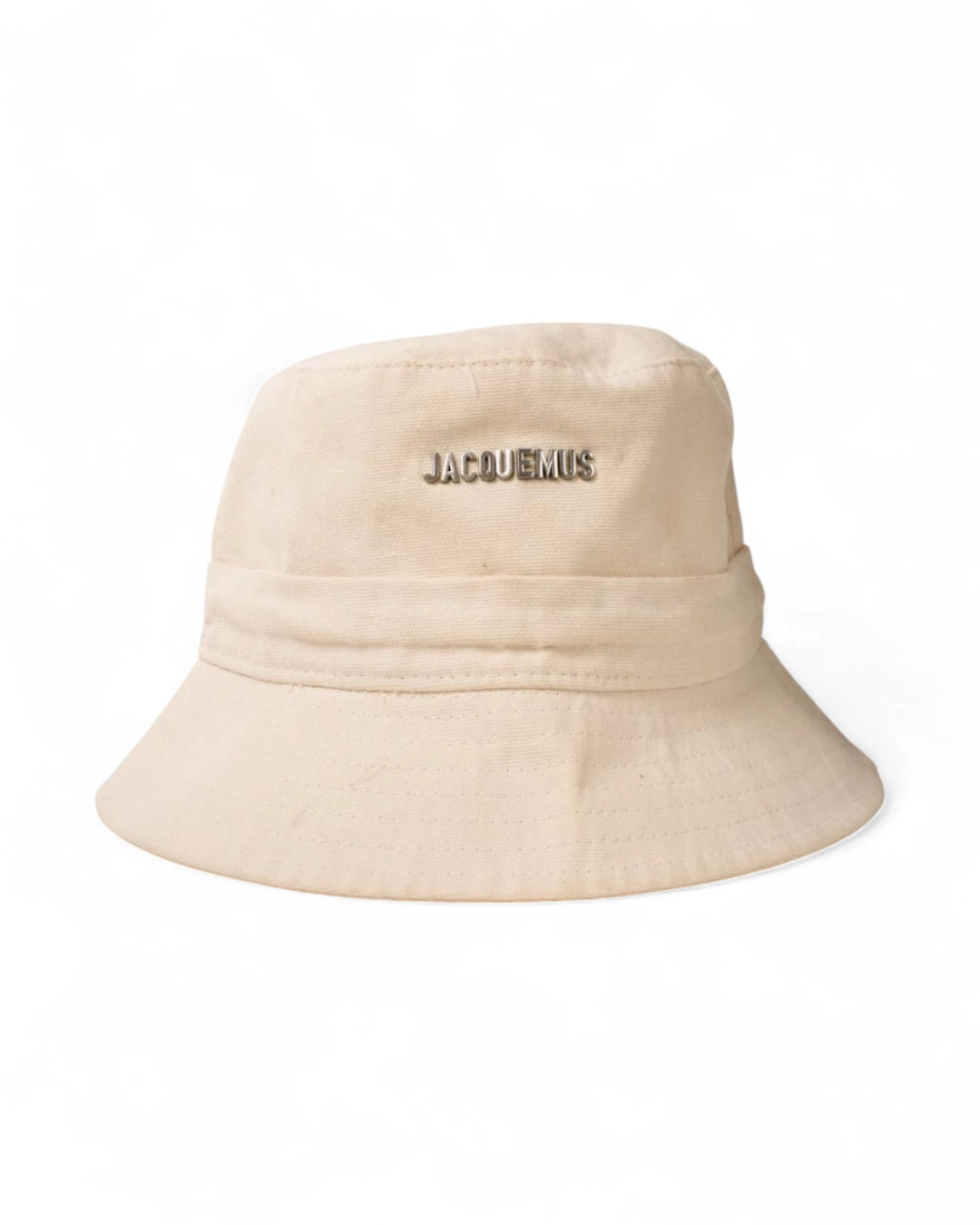Jacquemus Cappello Pescatore Gadjo Cotone Bianco